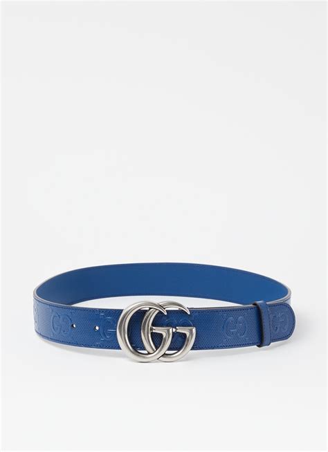 gucci riem blauw